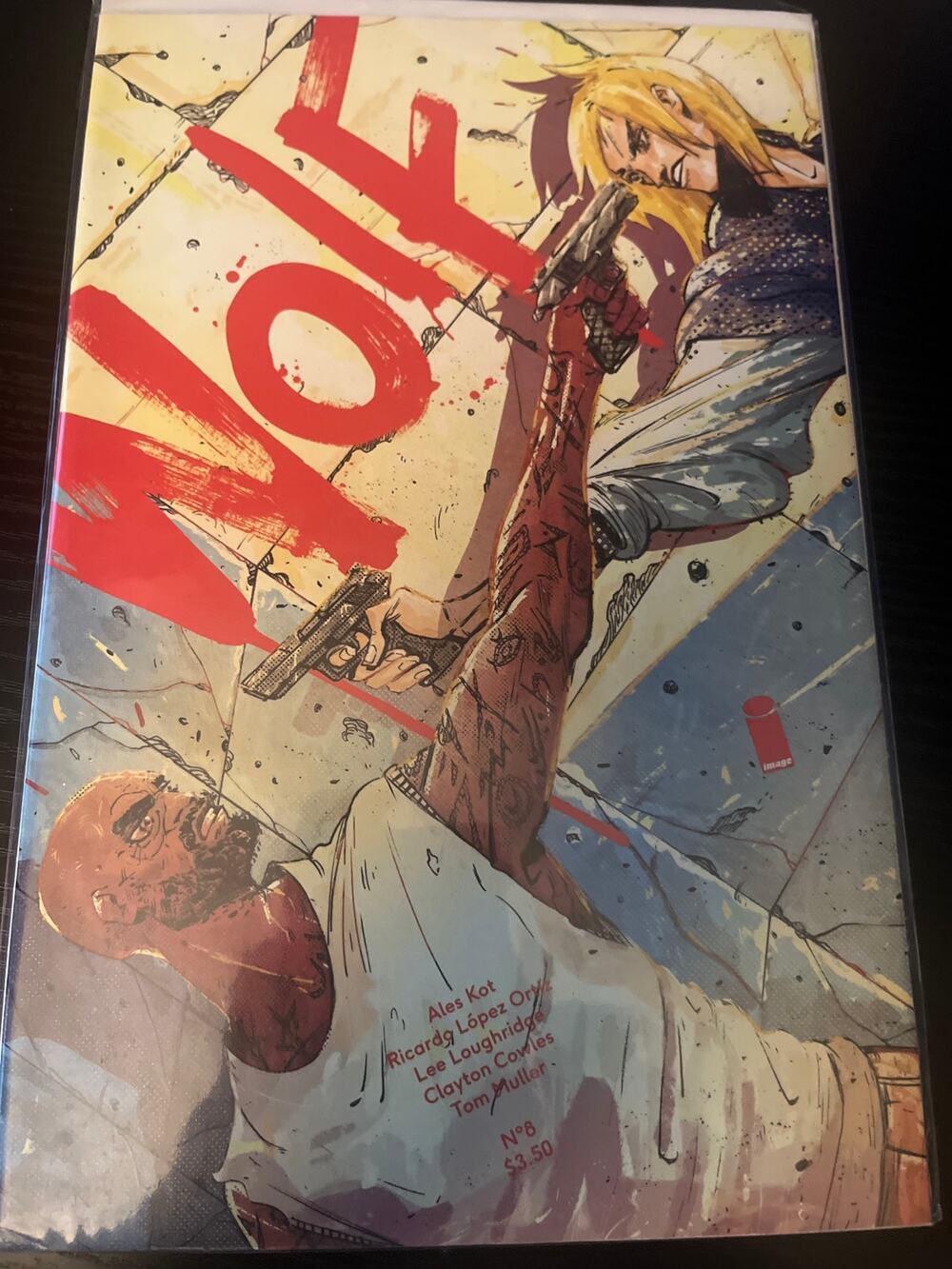 Wolf #8, an Image Comics publication from 2016.